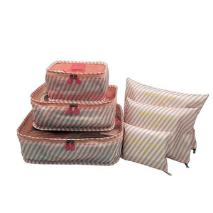 Open image in slideshow, 6pcs/set Men and Women Luggage Travel Bags
